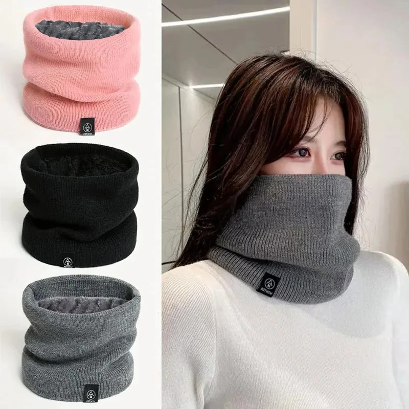 Wool Scarf Men - Syal Rajut Wanita Fashion, Syal Snood