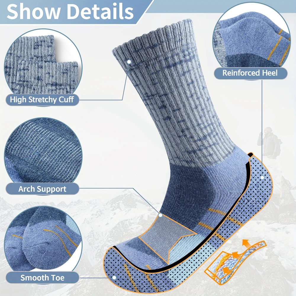 5 Pasang Kaus Kaki Wol Wanita  - Thermal Sock Wool ulasan dan harga
