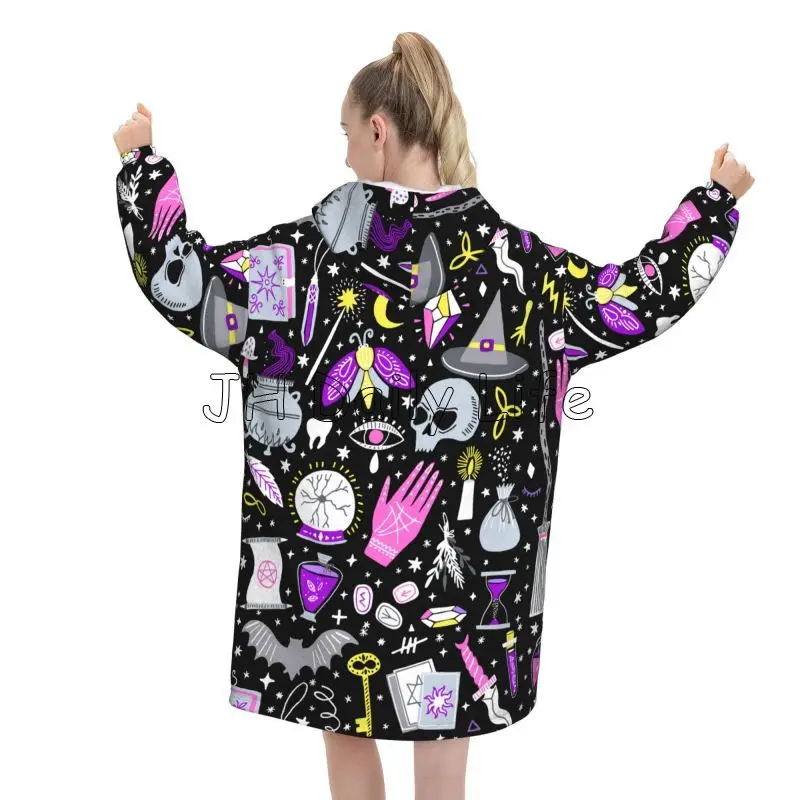Hoodie Selimut Besar Gotik Pen - Sherpa Hoodie Fleece ulasan dan harga