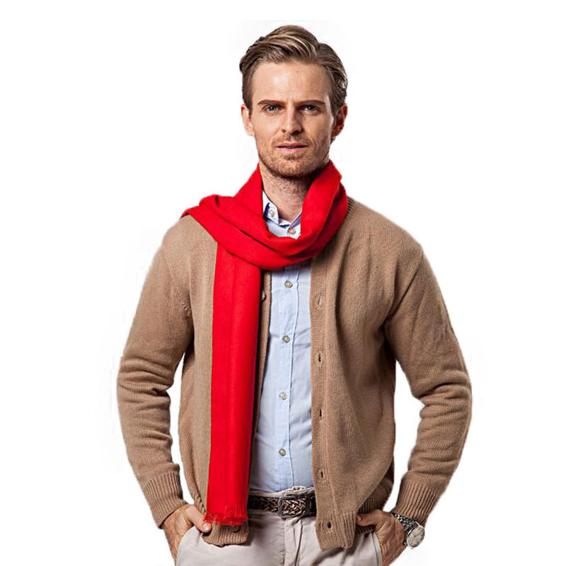 Syal pria warna polos, syal me - Wool Scarf Men ulasan dan harga