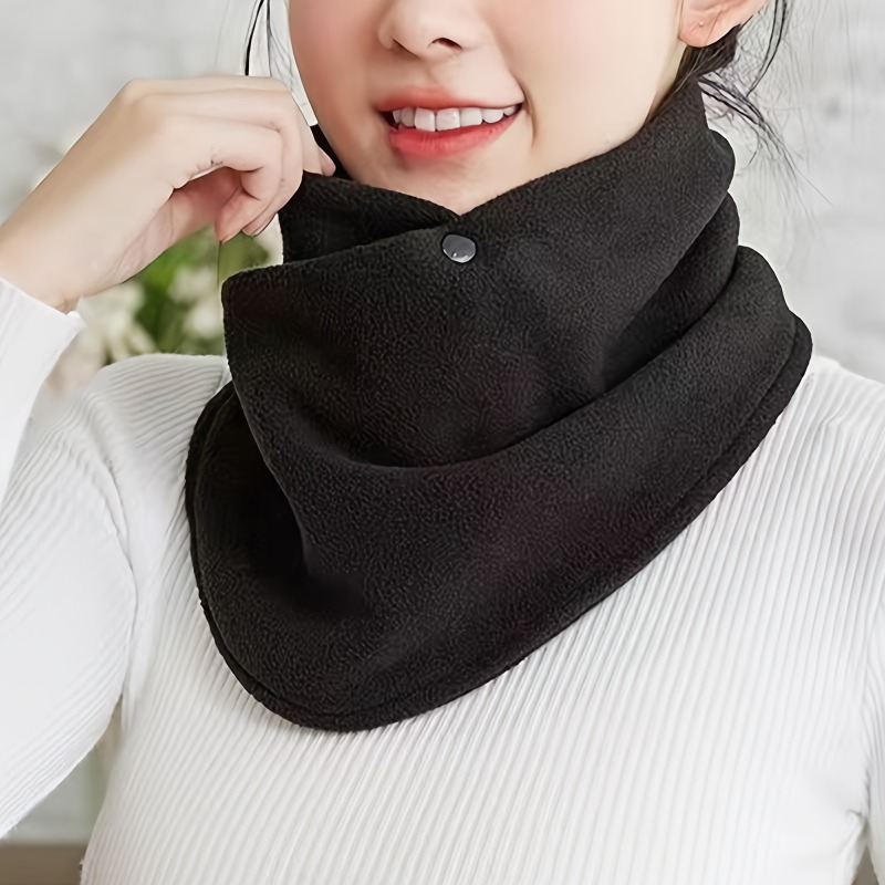 1 Buah Penutup Leher Berlapis  - Neck Gaiter Fleece ulasan dan harga