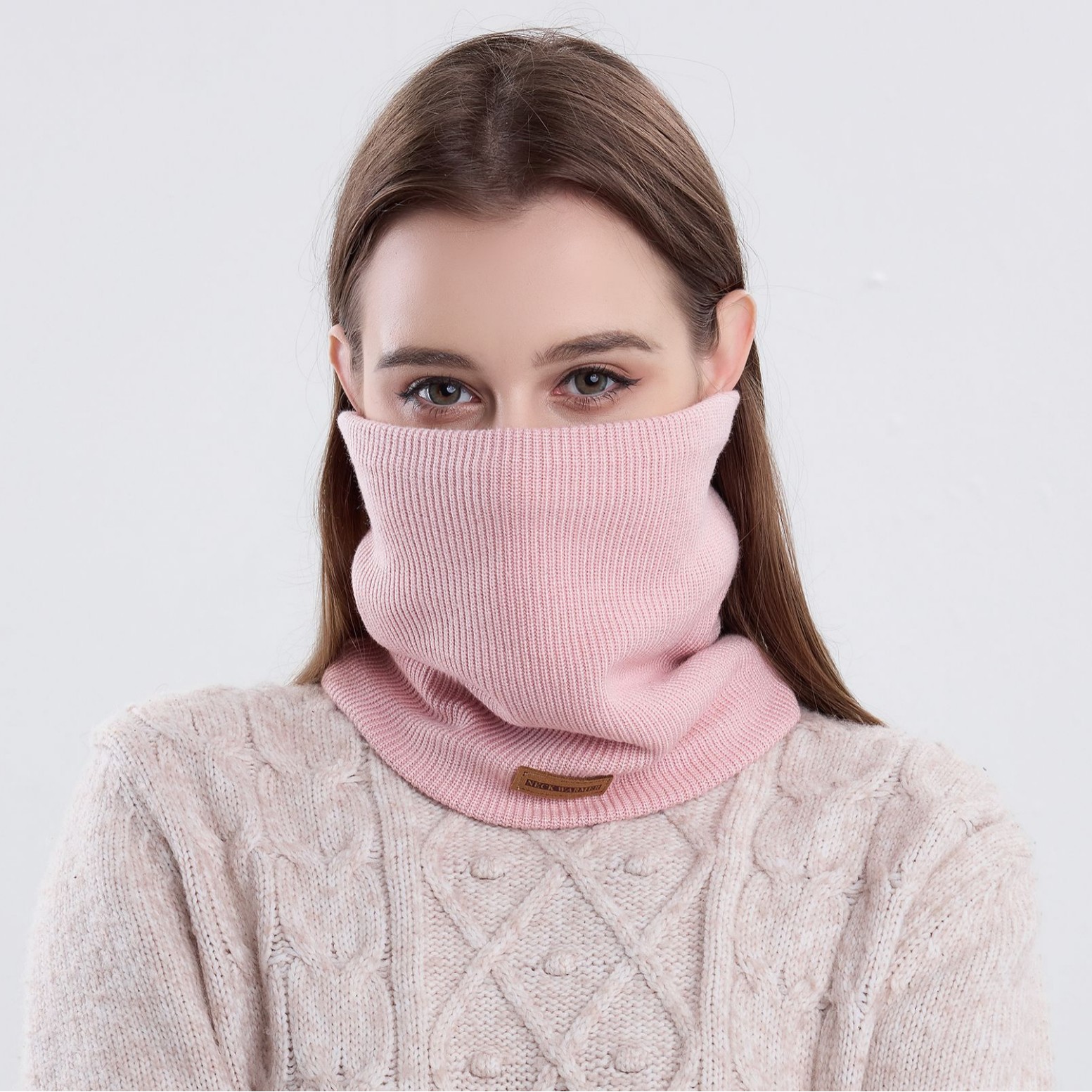 Penutup Leher Berlapis Bulu Wa - Neck Gaiter Fleece ulasan dan harga