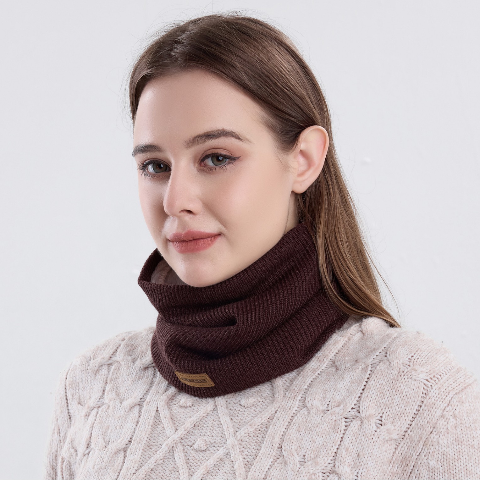 Penutup Leher Berlapis Bulu Wa - Neck Gaiter Fleece ulasan dan harga