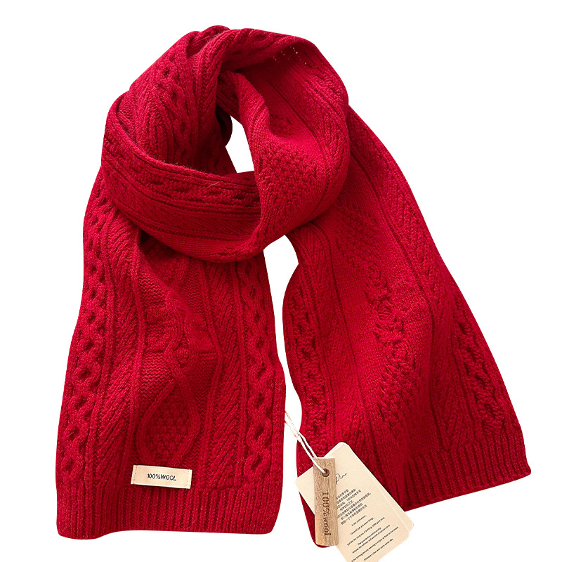 Syal Wol 100% Mewah Wanita Pri - Wool Scarf Men ulasan dan harga